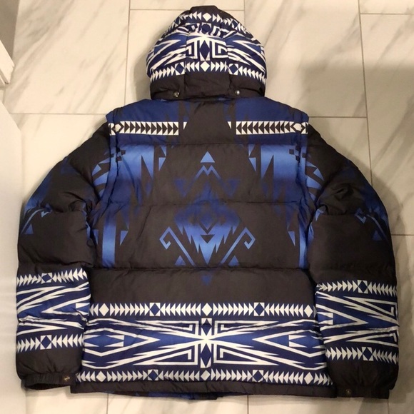 Men’s Polo Ralph Lauren Patterned Puffer Vest Jacket - Picture 4 of 4